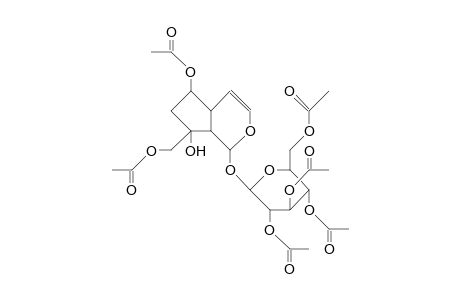 5,7-Bisdeoxy-cynanchoside hexaacetate