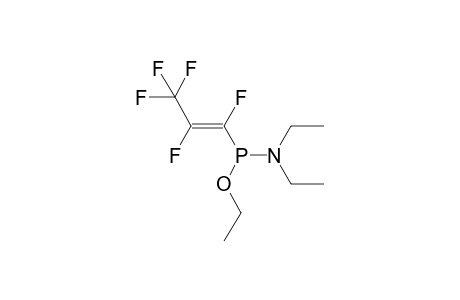 (Z)-1,2,3,3,3-Pentafluoropropenyl-diethylamidoethylphosphonite