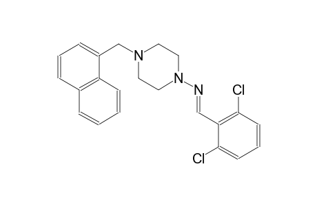 1-piperazinamine, N-[(E)-(2,6-dichlorophenyl)methylidene]-4-(1-naphthalenylmethyl)-