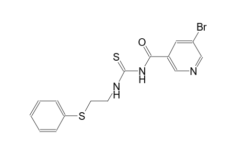 thiourea, N-[(5-bromo-3-pyridinyl)carbonyl]-N'-[2-(phenylthio)ethyl]-