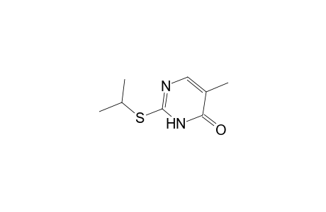 2-(Isopropylsulfanyl)-5-methyl-4(3H)-pyrimidinone