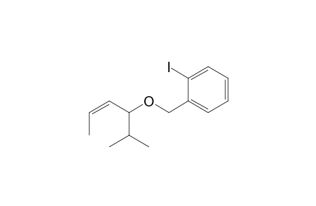 (Z)-1-Iodo-2-(1'-isopropylbut-2'-enyloxymethyl)benzene