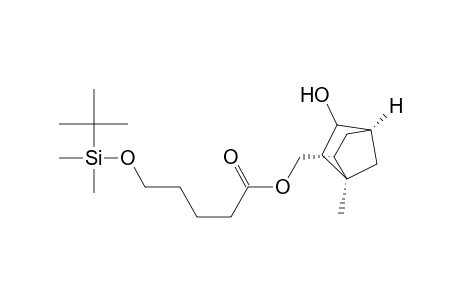 (1S*,2R*,4R*,6R*)-2-[[[5-(t-butyldimethylsilyloxy)pentanoyl]oxy]methyl]-5-hydroxy-1-methylbicyclo[2.2.1]heptane
