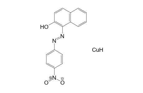 4-Nitroaniline -> 2-naphthol, cu-complex