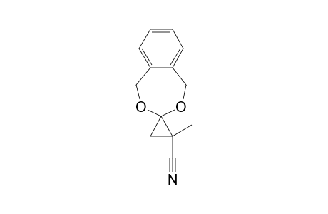1'-methylspiro[1,5-dihydro-2,4-benzodioxepine-3,2'-cyclopropane]-1'-carbonitrile