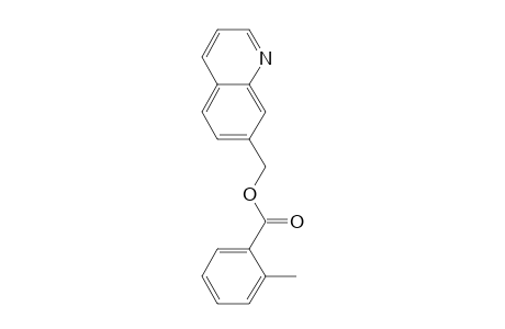 7-Quinolylmethyl 2-methylbenzoate