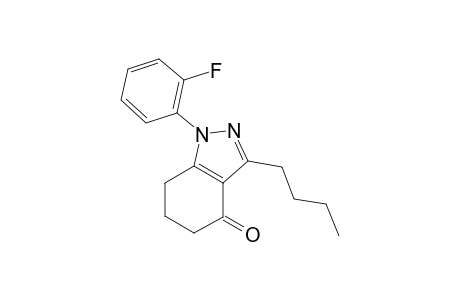 3-Butyl-1-(2-fluorophenyl)-1,5,6,7-tetrahydro-4H-indazol-4-one