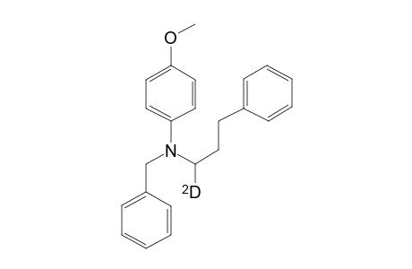 N-Benzyl-N-[1-deuterio-3-phenylpropyl)-p-anisidine