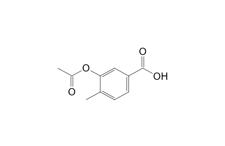 Benzoic acid, 3-(acetyloxy)-4-methyl-
