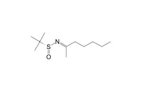 (RS,E)-N-(tert-Butylsulfinyl)heptan-2-imine