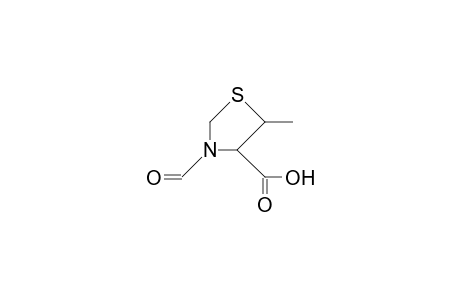 erythro-N-Formyl-4-carboxy-5-methyl-thiazolidine