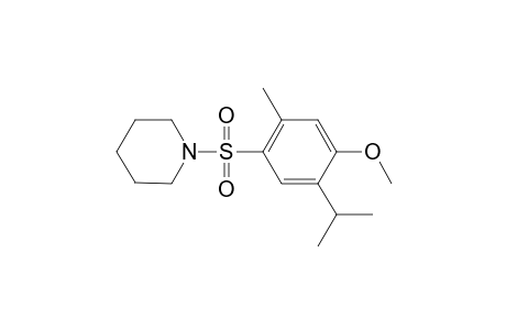 Piperidine, 1-[[4-methoxy-2-methyl-5-(1-methylethyl)phenyl]sulfonyl]-