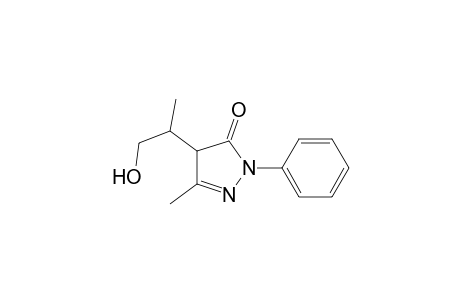 3-Methyl-4-(1-hydroxyprop2-yl)-1-phenyl-4,5-dihydropyrazole-5-one