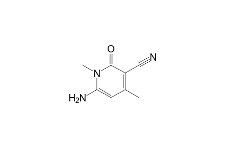 6-Amino-1,4-dimethyl-2-oxo-3-pyridinecarbonitrile