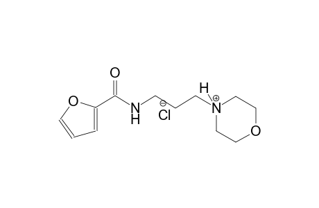 4-[3-(2-furoylamino)propyl]morpholin-4-ium chloride