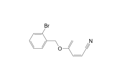 (Z)-4-(2-Bromobenzyloxy)penta-2,4-dienenitrile