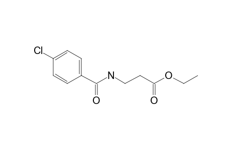 .beta.-Alanine, N-(4-chlorobenzoyl)-, ethyl ester