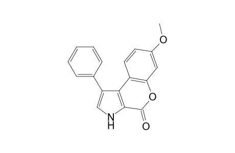 1-Phenyl-7-methoxychromeno[3,4-b]pyrrole-4(3H)-one