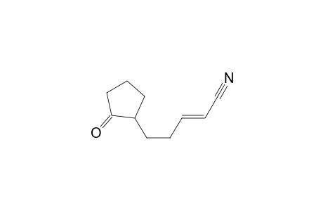 5-(2-Oxocyclopentyl)-2-pentenenitrile