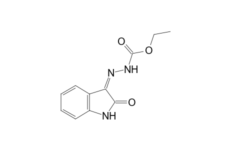 3H-Indole, 3-[2-(ethoxycarbonyl)hydrazono]-1,2-dihydro-2-oxo-