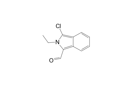 3-Chloro-2-ethyl-2H-isoindole-1-carbaldehyde