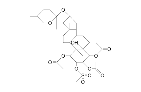 1,3,4-O-Triacetyl-2-methylsulfonyl-neopentologenin