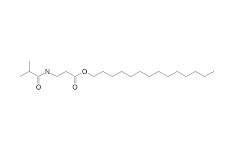 .beta.-Alanine, N-isobutyryl-, tetradecyl ester