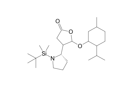(2' S)-5-(Menthyloxy)-4-[1'-(t-butyldimethylsilyl)pyrrolidin-2'-yl]-4,5-dihydrofuran-2(3H)-one