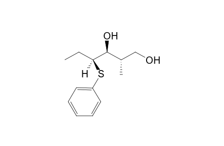 (2S,3S,4S)-2-Methyl-4-phenylsulfanyl-hexane-1,3-diol