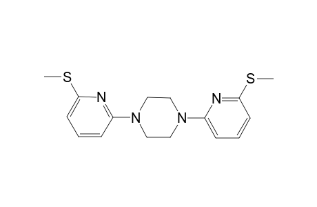 N,N-bis[2'-(Methylthio)pyrid-6'-yl]-1,4-piperazine