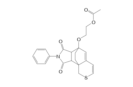 2-[(1,2,3,3A,4,9B-HEXAHYDRO-1,3-DIOXO-9H-4,9A-ETHANOTHIOPYRANO-[3,4-E]-ISOINDOL-4-YL)-OXY]-ETHYL-ETHANOATE