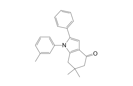 6,6-Dimethyl-1-(3-methylphenyl)-2-phenyl-5,7-dihydroindol-4-one