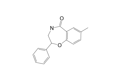 7-METHYL-2-PHENYL-3,4-DIHYDRO-1,4-BENZOXAZEPIN-5(2H)-ONE