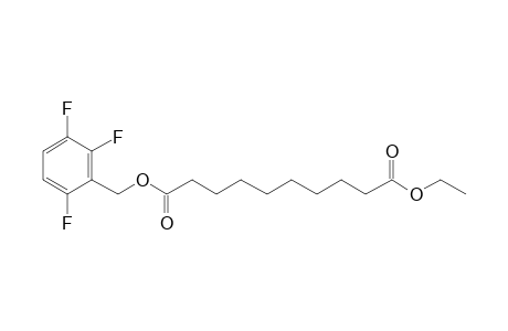 Sebacic acid, ethyl 2,3,6-trifluorobenzyl ester