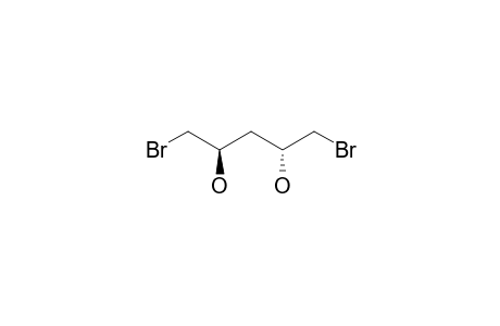 (2R,4R)-1,5-dibromopentane-2,4-diol