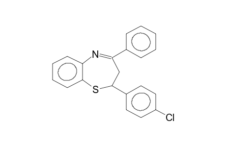 2-(4-Chlorophenyl)-4-phenyl-2,3-dihydro-1,5-benzothiazepine
