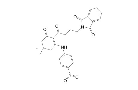 2-[4-keto-4-[6-keto-4,4-dimethyl-2-(4-nitroanilino)cyclohexen-1-yl]butyl]isoindoline-1,3-quinone