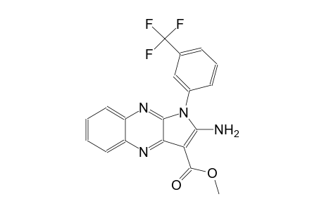 1H-pyrrolo[2,3-b]quinoxaline-3-carboxylic acid, 2-amino-1-[3-(trifluoromethyl)phenyl]-, methyl ester