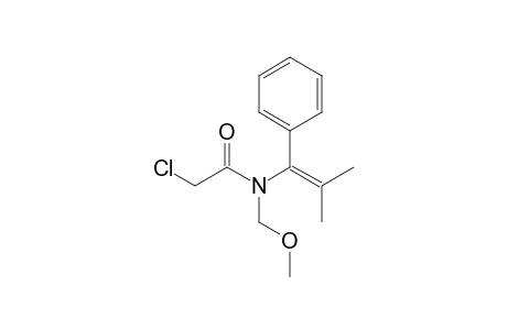 2-Chloro-N-methoxymethyl-N-(2-methyl-1-phenyl-1-propenyl)acetamide