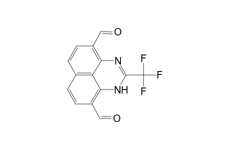 2-(Trifluoromethyl)-1H-perimidine-4,9-dicarbaldehyde