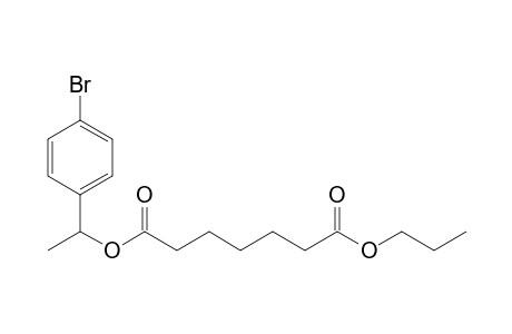 Pimelic acid, 1-(4-bromophenyl)ethyl propyl ester