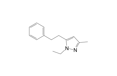 1-Ethyl-3-methyl-5-(2-phenylethyl)pyrazole