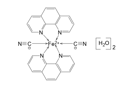 DICYANOBIS(1,10-PHENANTHROLINE)IRON, DIHYDRATE