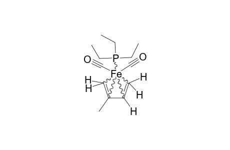 DICARBONYL-[1-4-ETA-(2-METHYLBUTA-1,3-DIENE)]-(TRIETHYLPHOSPHINE)-IRON