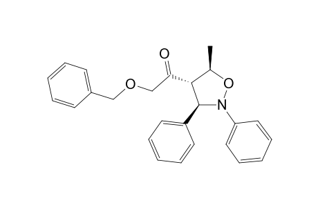 1-[(3R,4S,5R)-5-methyl-2,3-diphenyl-1,2-oxazolidin-4-yl]-2-phenylmethoxy-ethanone
