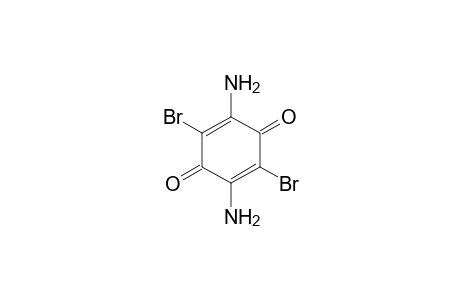 2,5-Diamino-3,6-dibromobenzo-1,4-quinone