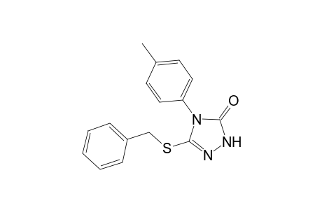 4-(p-tolyl)-3-.delta(2).-(benzylthio)-1,2,4-triazolin-5-one