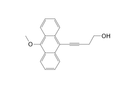 9-(4-Hydroxybut-1-ynyl)-10-methoxyanthracene