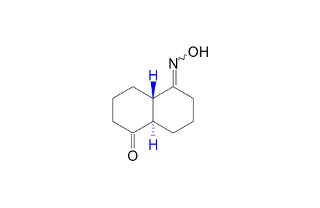 trans-octahydro-1,5-naphthalenedione, monooxime
