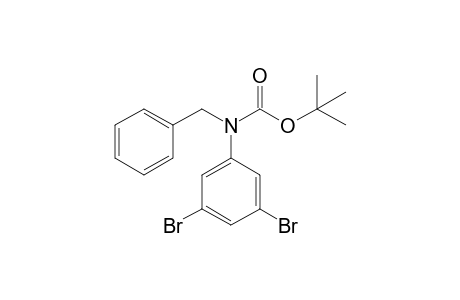N-Benzyl-3,5-dibromo-N-(tert-butoxycarbonyl)aniline